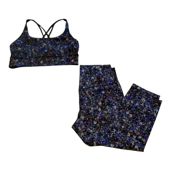 Lululemon Energy Longline Bra & Lululemon Align High-Rise Crop - Size 14 - Picture 1 of 16